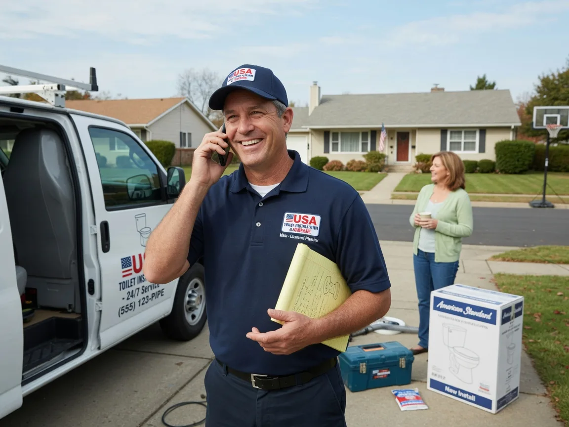 Toilet Installation Scandinavia, WI FAQs
